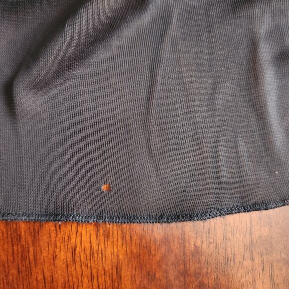 City Triangles Y2K Black Tiered Ruffled Mini‎ Dress Women's Large - Picture 11 of 12